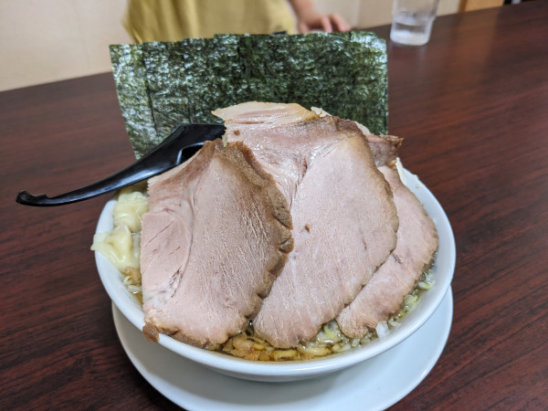 「前足スペシャル（醤油・濃いめ）」@前足ラーメン かくれがの写真