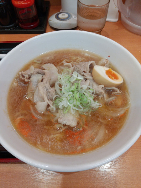 「肉そば」@日高屋 さいたま新都心店の写真