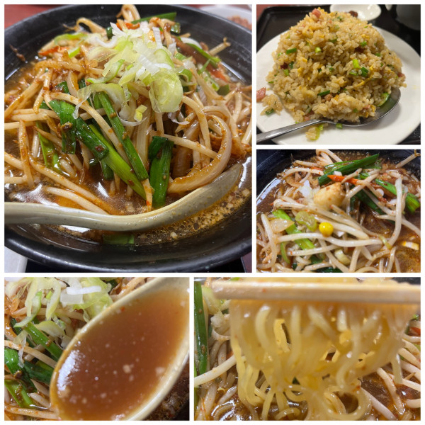 「ベドコンラーメン780円＋台湾炒飯セット500円」@台湾料理 嘉宴楼の写真