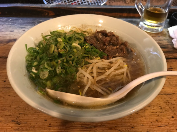 「テールラーメン（小） 1000円」@海鮮焼肉作州七厘 七厘家の写真