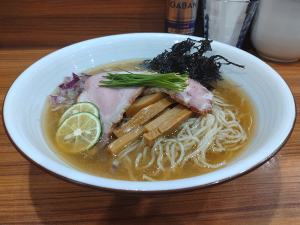 「瀬戸内いりこの冷やしそば」@中華そば 西川の写真