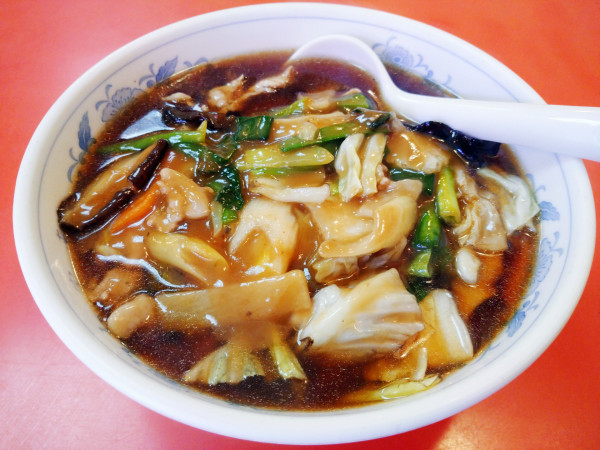 「しいたけソバ（850円）」@中華料理 宝来の写真