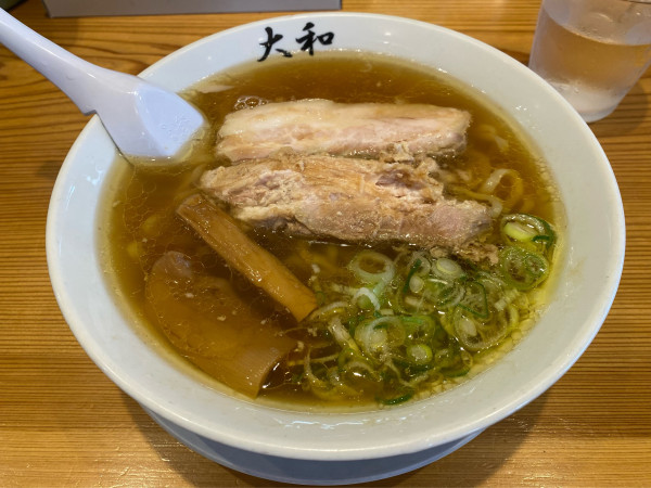 「らーめん」@佐野青竹手打ちラーメン 大和の写真