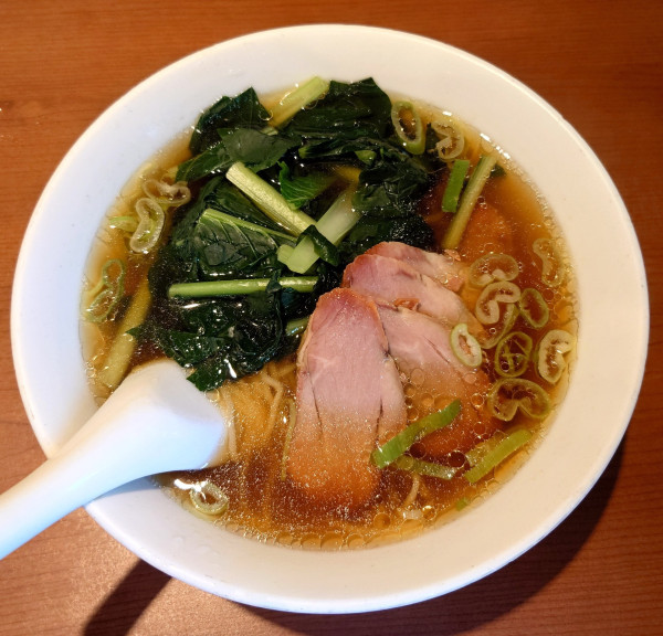 「チャーシューそば(950円)」@梅蘭 上野の森さくらテラス店の写真