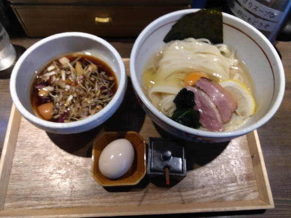 「醤油つけＴＫＭ（1600円）」@鴨出汁中華蕎麦 麺屋yoshikiの写真