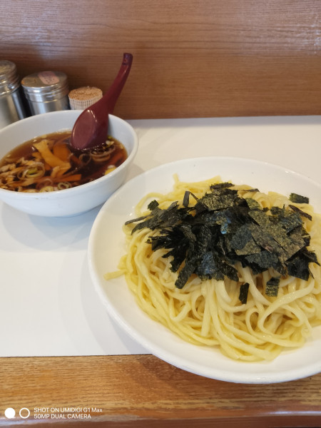 「ざるらぁめん」@らぁめん ほりうち 新橋店の写真