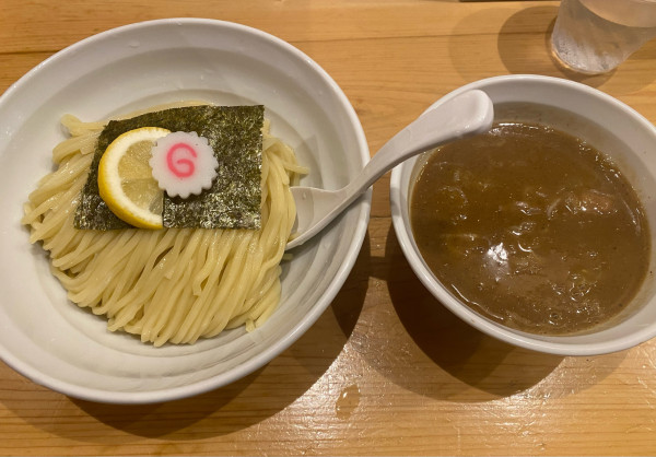 「濃厚煮干つけ麺」@つけめん 蕾 本家の写真