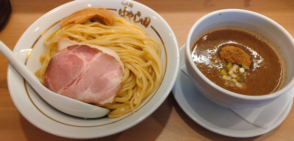 「濃厚豚骨魚介つけ麺(大盛)」@らぁ麺 はやし田 入間店の写真