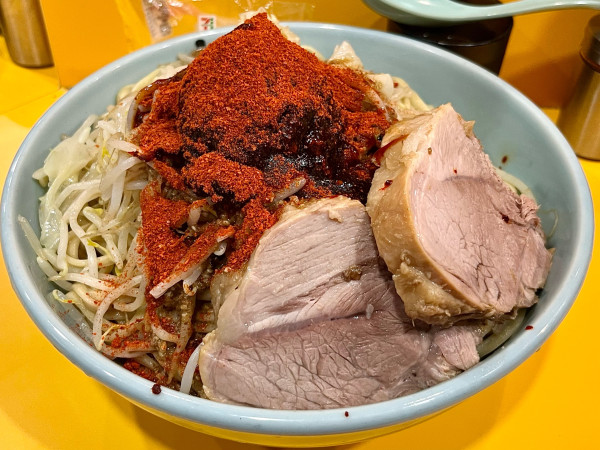 「13日の金曜日限定 冷J村 麺増し800g」@ラーメン二郎 八王子野猿街道店2の写真