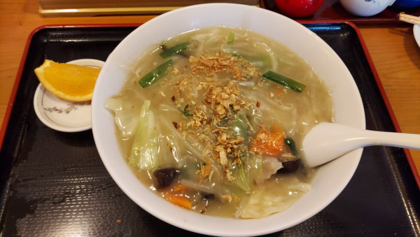 「あんかけ野菜らーめん 850円」@美華の写真