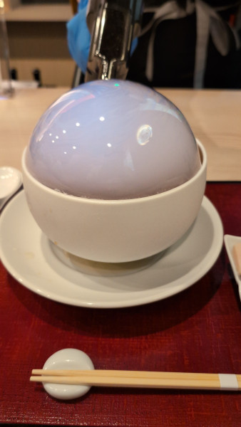 「恵みの泡塩冷やしラーメン」@麺スタイル谷本家 本町店の写真