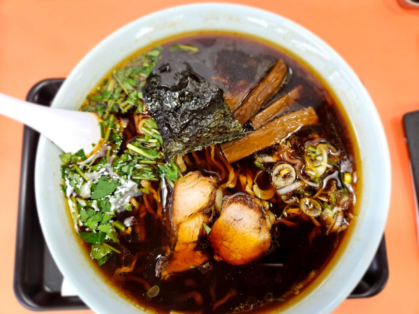 「ラーメン並」@味の大西 小田原店の写真