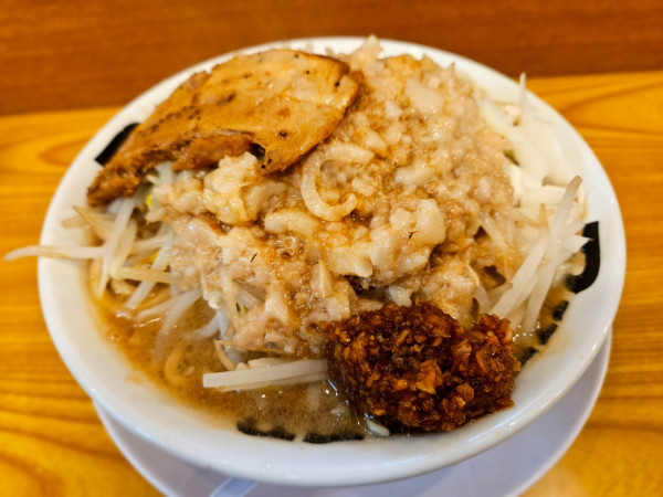 「ふじそば+アブラマシ」@ブッチャー 沼津店の写真