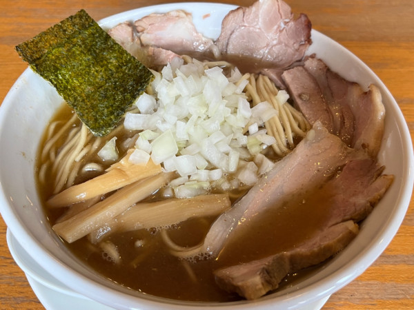 「煮干そば（大）」@煮干そば とみ田の写真