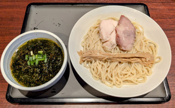 「磯潮つけめん1020円」@中華そば 輝羅の写真