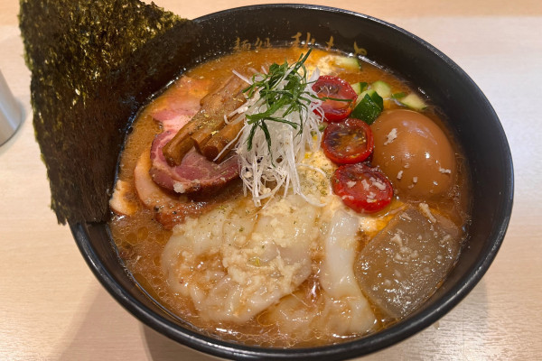 「【限定】特製冷やし味噌」@麺処 秋もとの写真