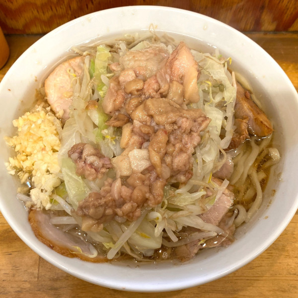「小豚ラーメン 1,040円」@ラーメン二郎 前橋千代田町店の写真