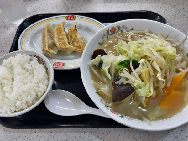 「タンメン」@餃子の王将 神田東口店の写真