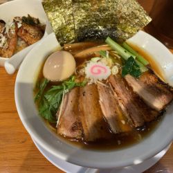 煮干中華そば(特製トッピング)