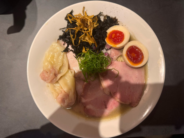 「特上鶏ニボらぁ麺➕和え玉」@Ramen Jazzy Beatsの写真