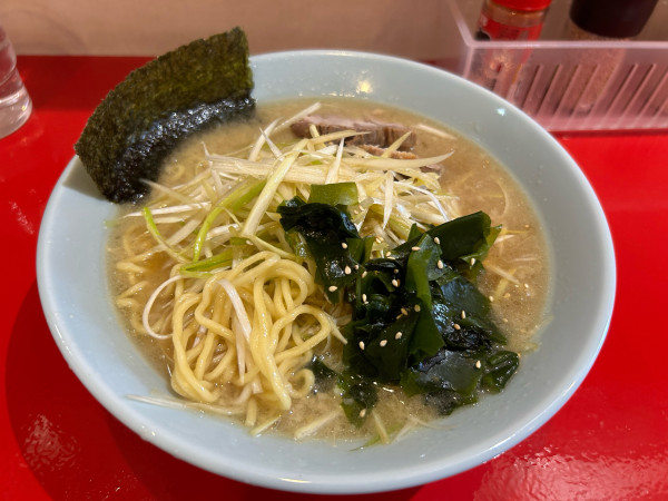 「ネギラーメン900円」@ラーメンショップ ○化 土浦店の写真