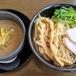 濃厚鶏白湯つけ麺(醤油)大350g
