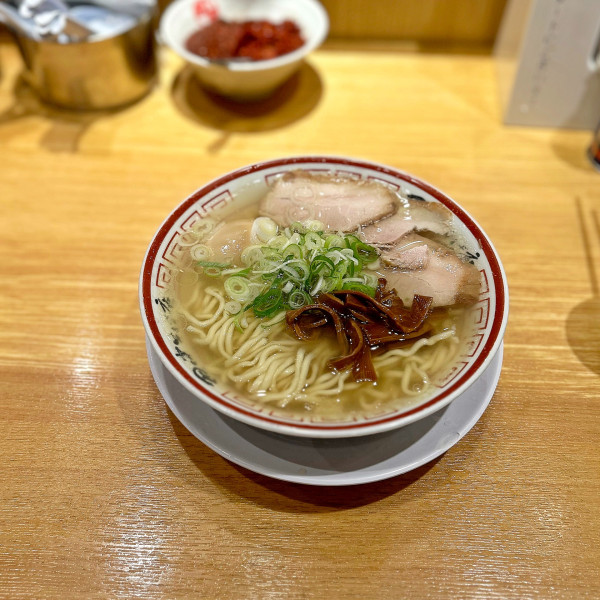 「中華そば＋味玉」@中華そば専門 田中そば店 OTEMACHI ONEの写真