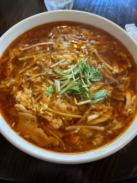 「酸辣湯麺」@山海寶の写真