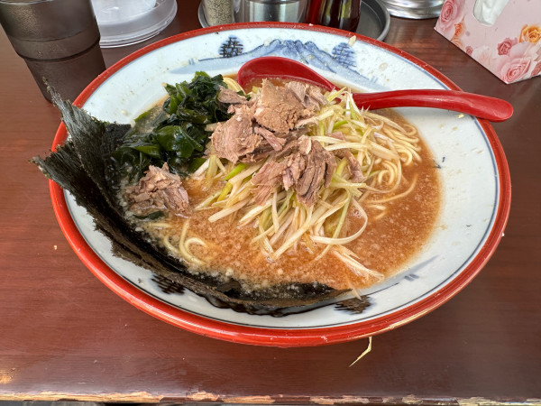 「ネギ味噌ラーメン」@ラーメンショップ 122号騎西店の写真