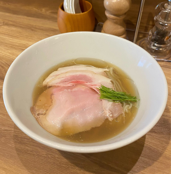 「[限定]冷やしじみ(琵琶湖固有種セタシジミ)¥1400」@麺庵 利休の写真