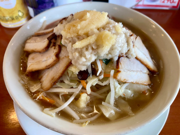 「メガタンメン  塩  大盛」@幸楽苑 川越木野目店の写真