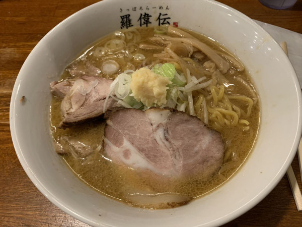 「みそらーめん」@さっぽろ羅偉伝 高田馬場店の写真