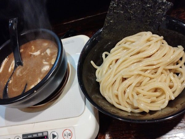 「濃厚つけ麺(無料中盛250g)(880)」@麺屋 あびすけ 日吉店の写真