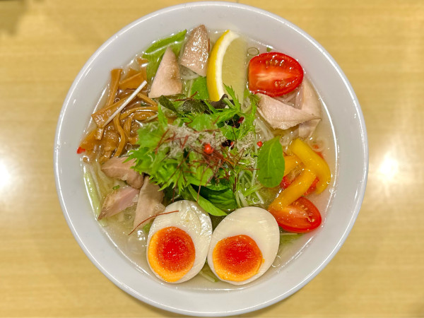 「★冷やし塩ラーメン🍜¥1,200」@函館塩ラーメン 五稜郭の写真