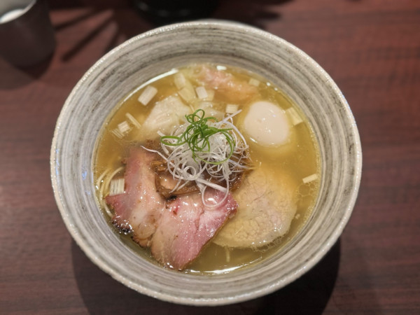 「特製らぁ麺 塩  1450円」@らぁ麺 花筏の写真