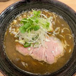 煮干し味噌ラーメン固め1350円