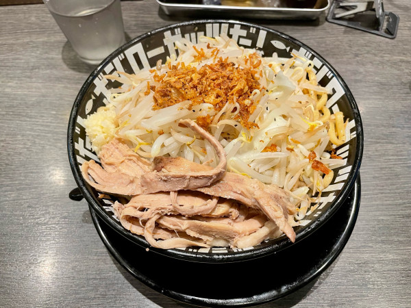 「ジャンクまぜジロー880円大盛無料」@ガッツだ！ニボジローの写真