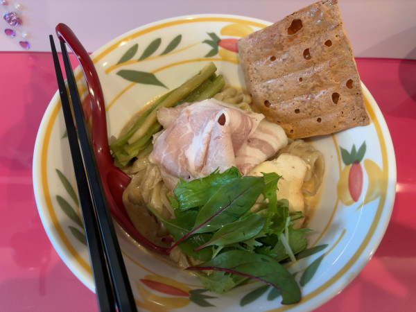 「戦慄のうにバタークリームまぜ麺」@ハイデンコッコFACTORY 戦慄のワコマチカの写真