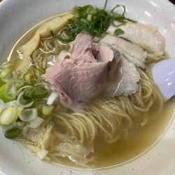 地鶏そば 塩