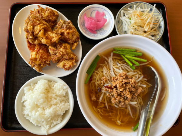 「ランチセット　￥８００」@中国料理 京華の写真