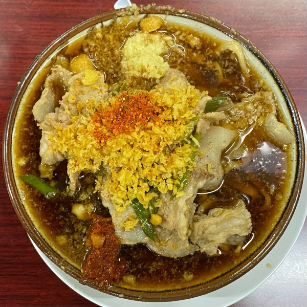 「肉めん ¥720」@肉めん 肉めし すず気の写真