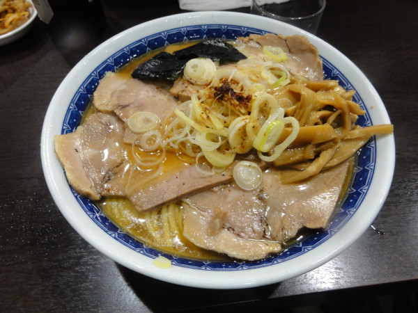 「塩中1050円 チャーシュー350円」@中華そば べんてんの写真