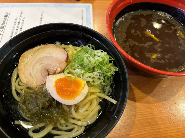 「昆布水つけめん」@無添くら寿司 小金井店の写真