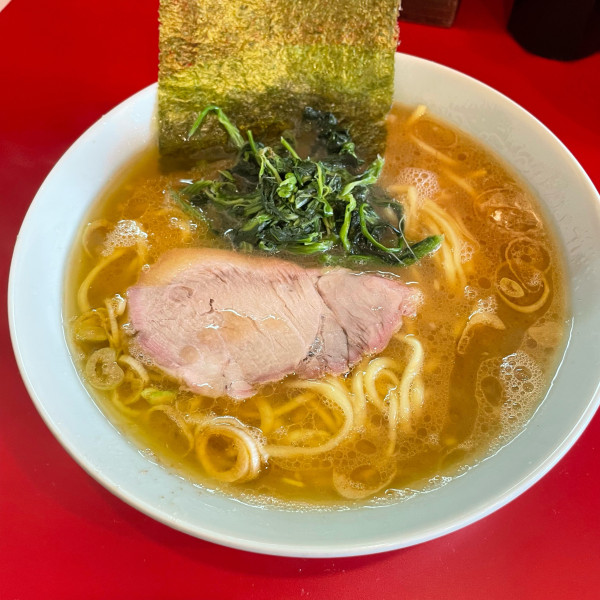 「朝ラーセット　中盛り」@横浜家系らーめん たま家の写真