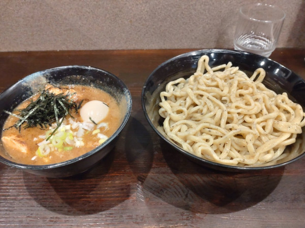 「特製つけ麺＋50ｇ」@麺家 かもん 棟高店の写真