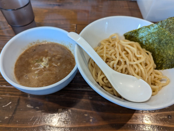 「濃厚ニボつけ麺950円」@煮干しそば 虎空の写真