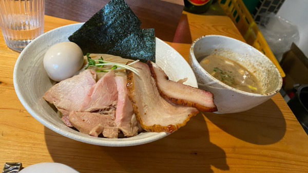 「特製濃厚豚骨魚介つけ麺 ¥1,500」@KEN軒の写真