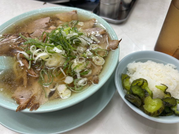「中華そば750円」@ニューともちんラーメンの写真
