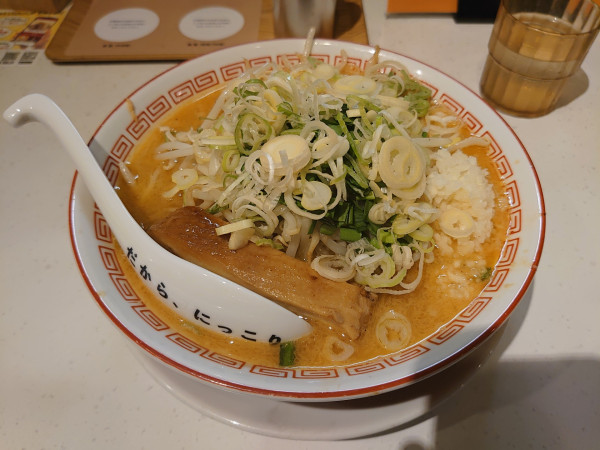 「味噌野菜ラーメン 中」@岐阜とん太の写真