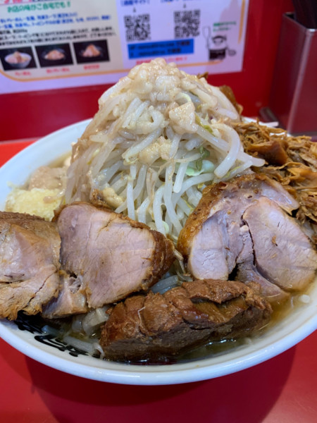 「限定塩ラーメン➕豚2枚➕ほぐし鶏ダブル」@麺屋 桐龍の写真